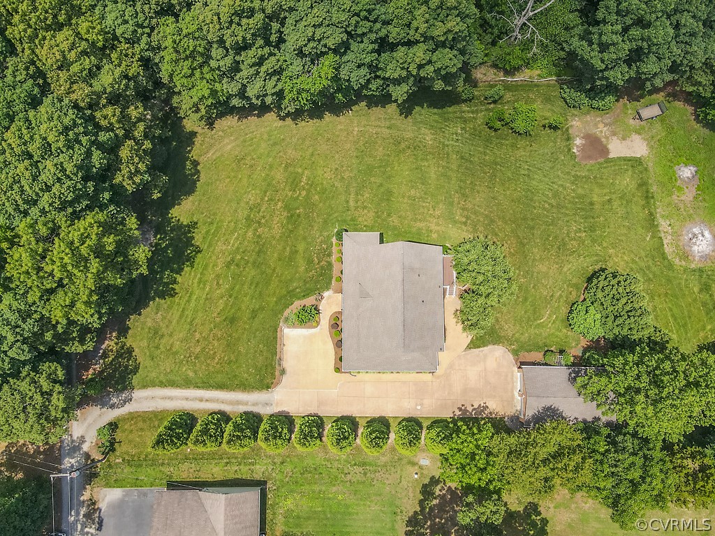 11710 Taplow Road Midlothian, VA 23112 - Photo 47 of 48 aerial view of a house with a yard