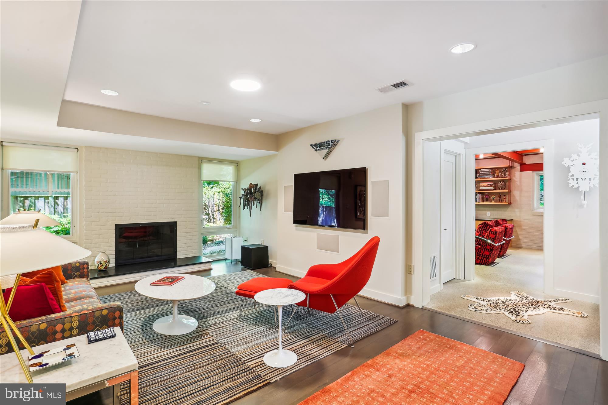 9517 Starmont Road Bethesda, MD 20817 - Photo 14 of 65 Family Room with Recessed Lighting
