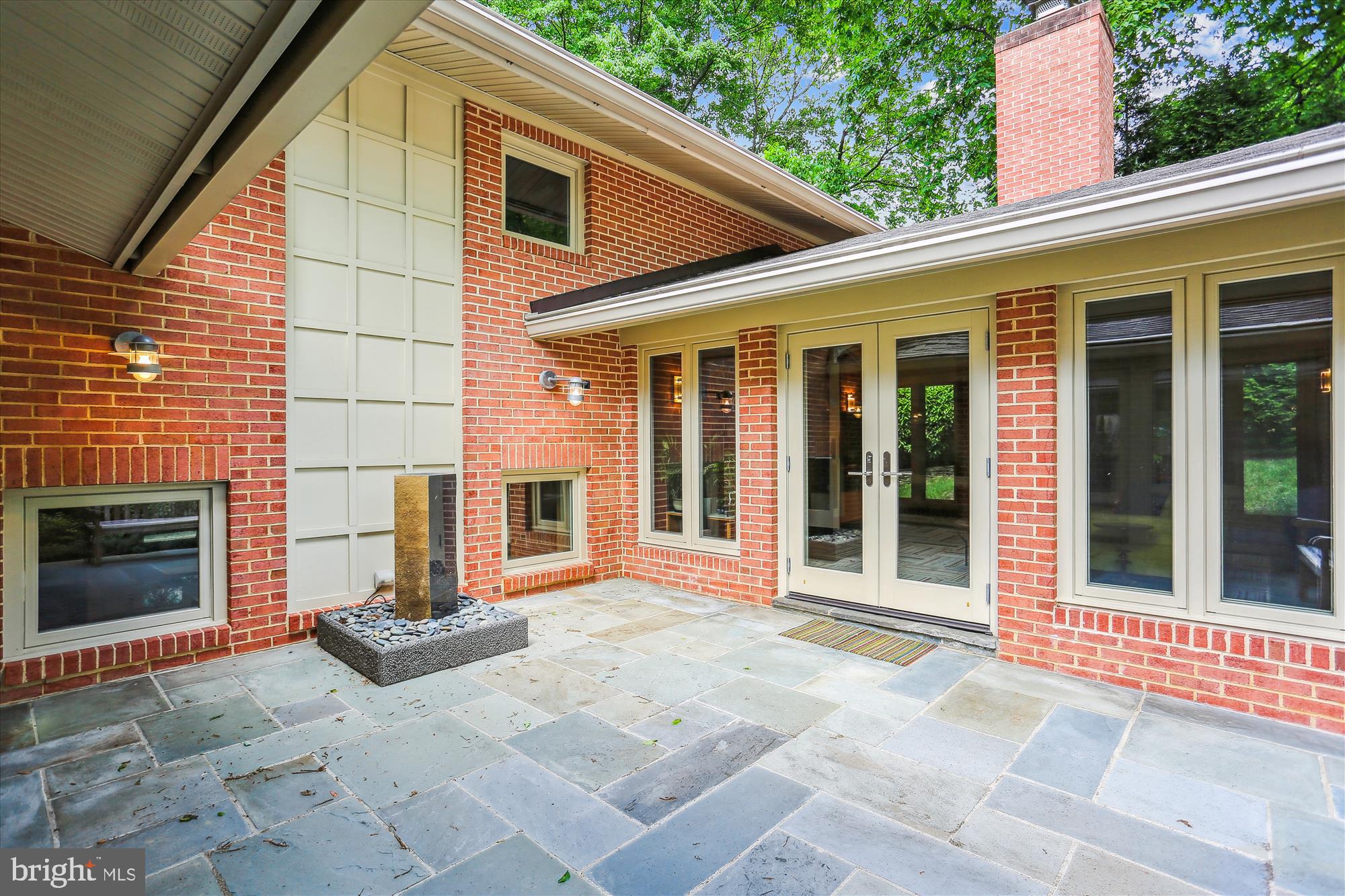 9517 Starmont Road Bethesda, MD 20817 - Photo 20 of 65 The Patio Seamlessly Connects Indoor and Outdoor