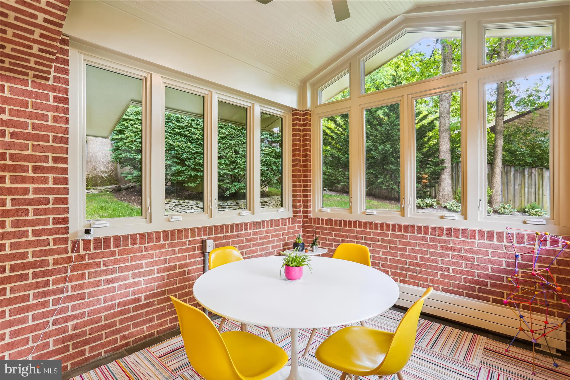 9517 Starmont Road Bethesda, MD 20817 - Photo 25 of 65 Card Table Area with Walls of Glass