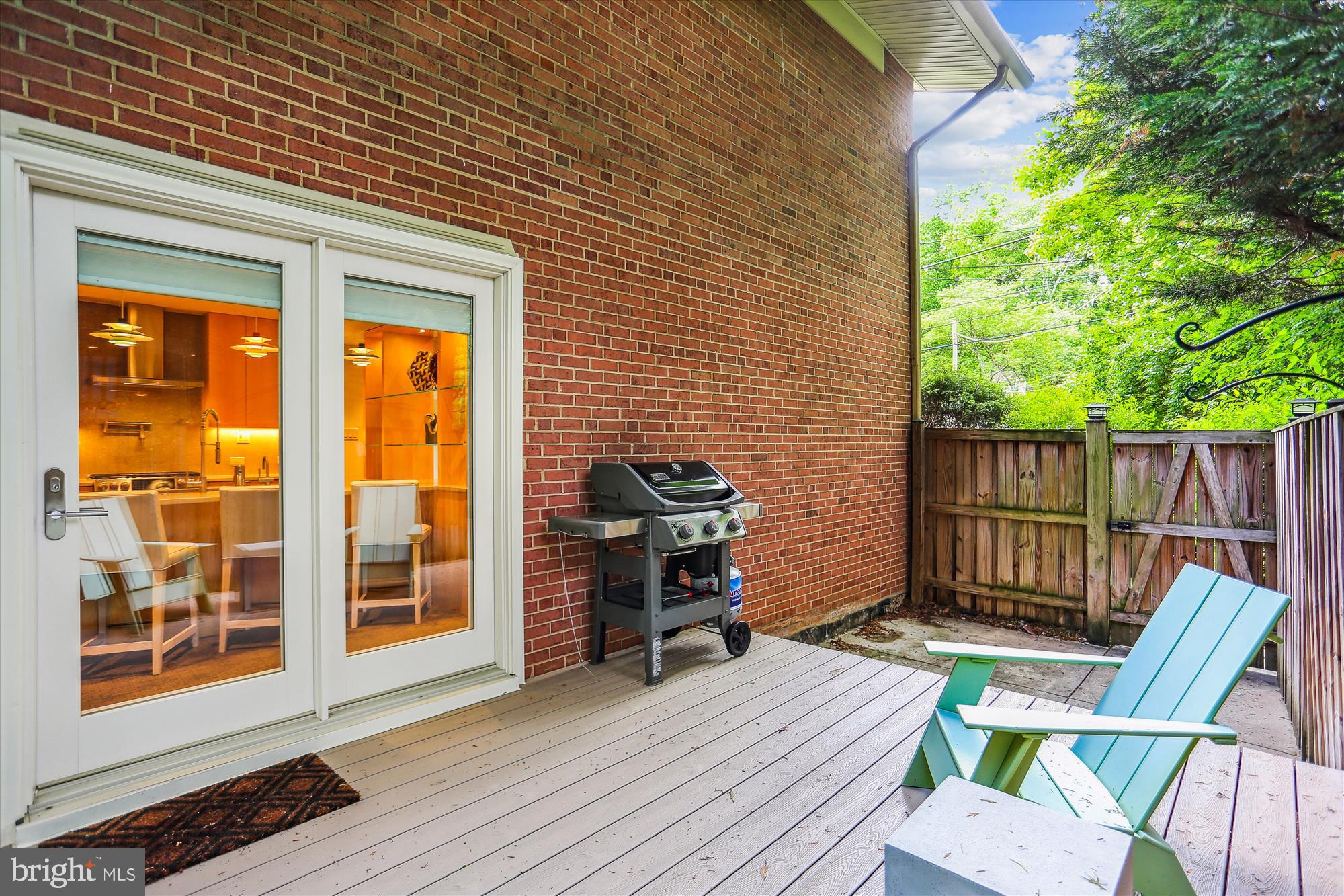 9517 Starmont Road Bethesda, MD 20817 - Photo 52 of 65 Great Deck Off the Kitchen