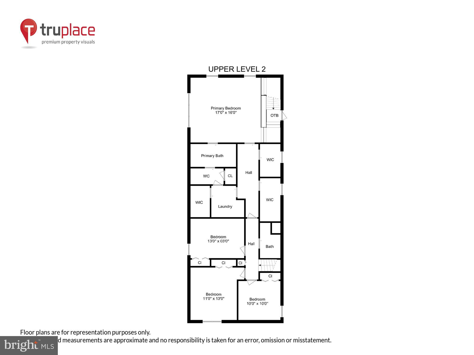 9517 Starmont Road Bethesda, MD 20817 - Photo 63 of 65 Upper Level Floor Plan
