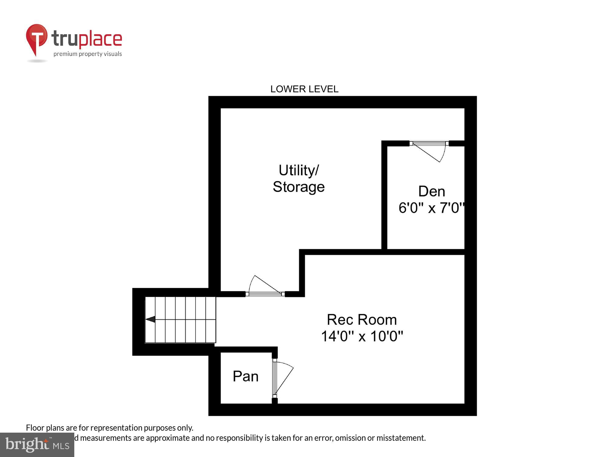 9517 Starmont Road Bethesda, MD 20817 - Photo 65 of 65 Lower Level Floor Plan