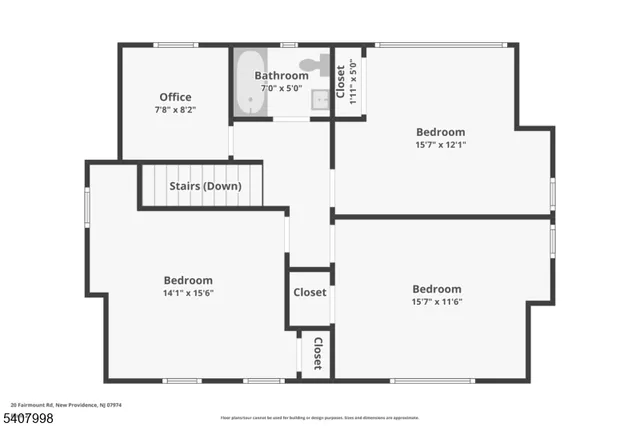 $5,500 | 20 Fairmount Road, New Providence, NJ 07974