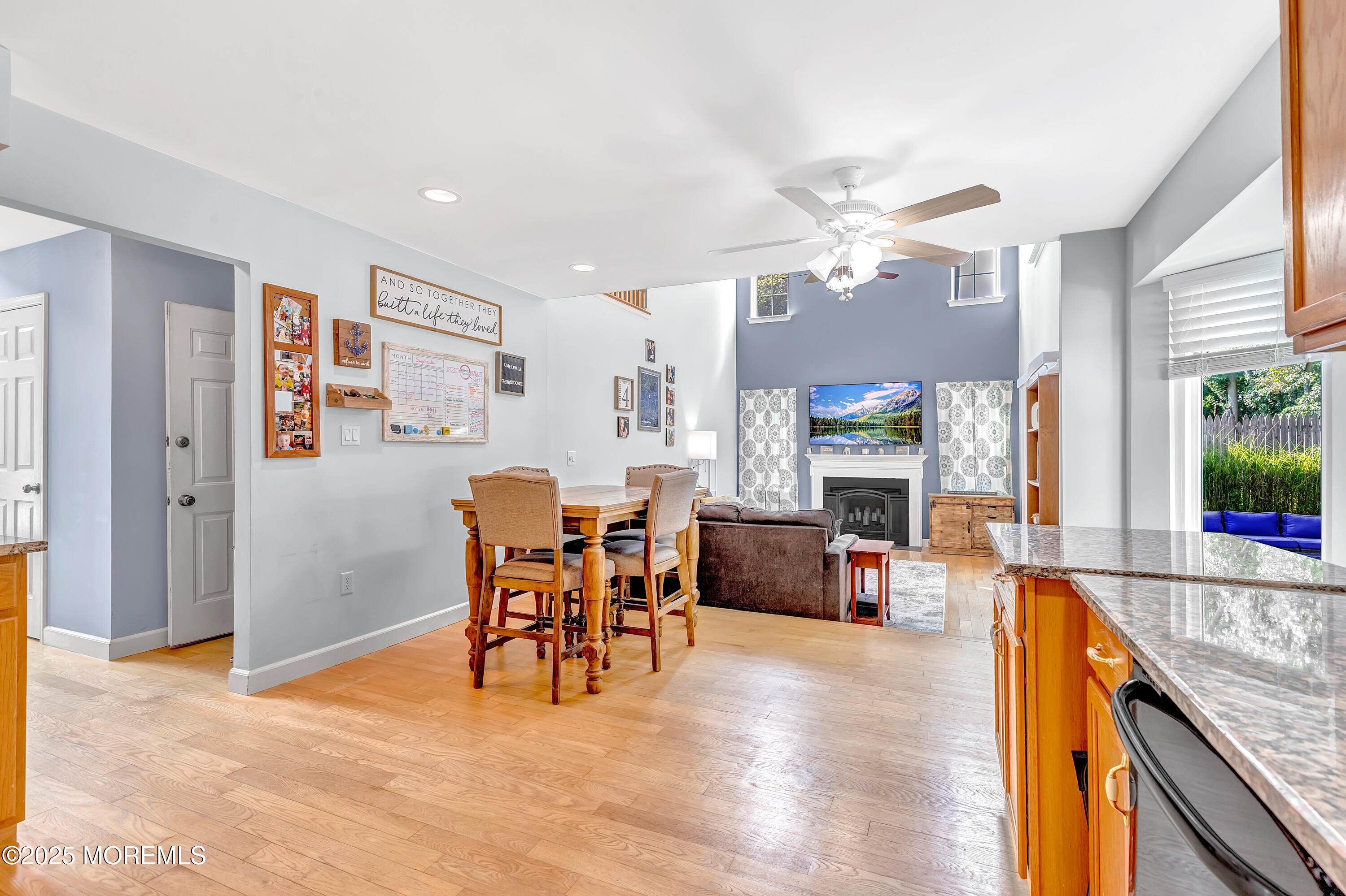 66 Diamond Lane Howell, NJ 07731 - Photo 18 of 47 a view of a dining room with furniture window and wooden floor
