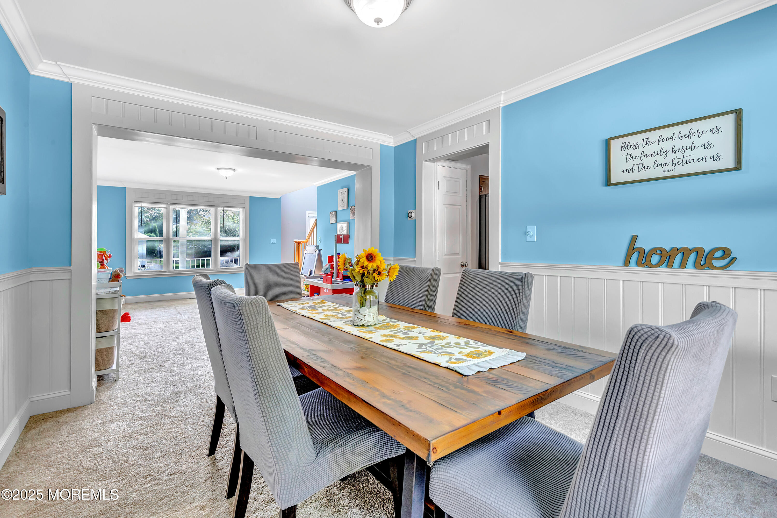 66 Diamond Lane Howell, NJ 07731 - Photo 20 of 47 a view of a dining room with furniture window and wooden floor