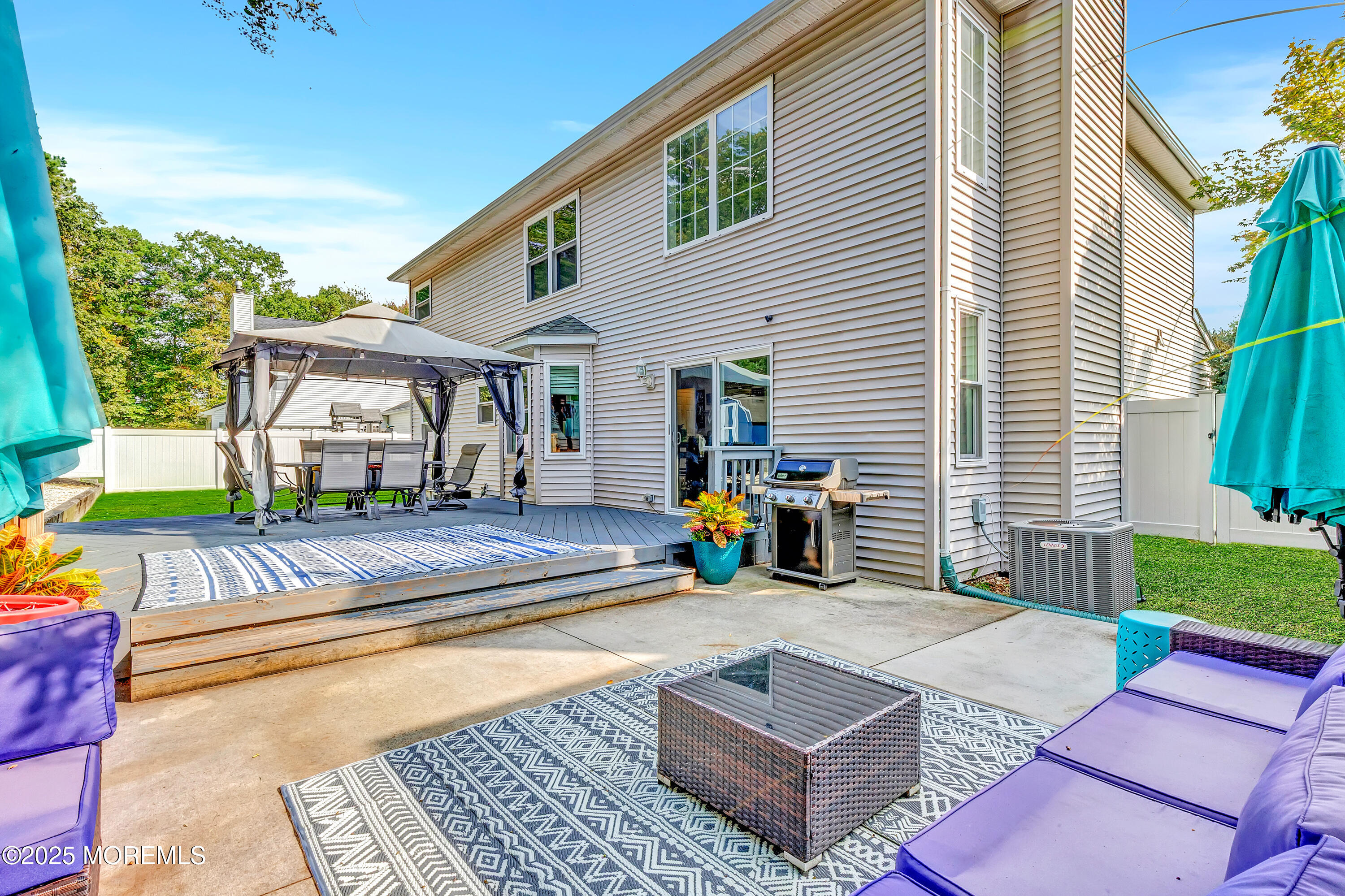 66 Diamond Lane Howell, NJ 07731 - Photo 38 of 47 a view of a house with backyard and sitting area