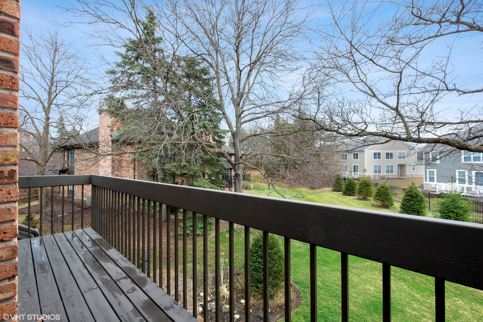 3833 Mission Hills Road, Unit 2B Northbrook, IL 60062 - Photo 12 of 24 a view of city from a balcony