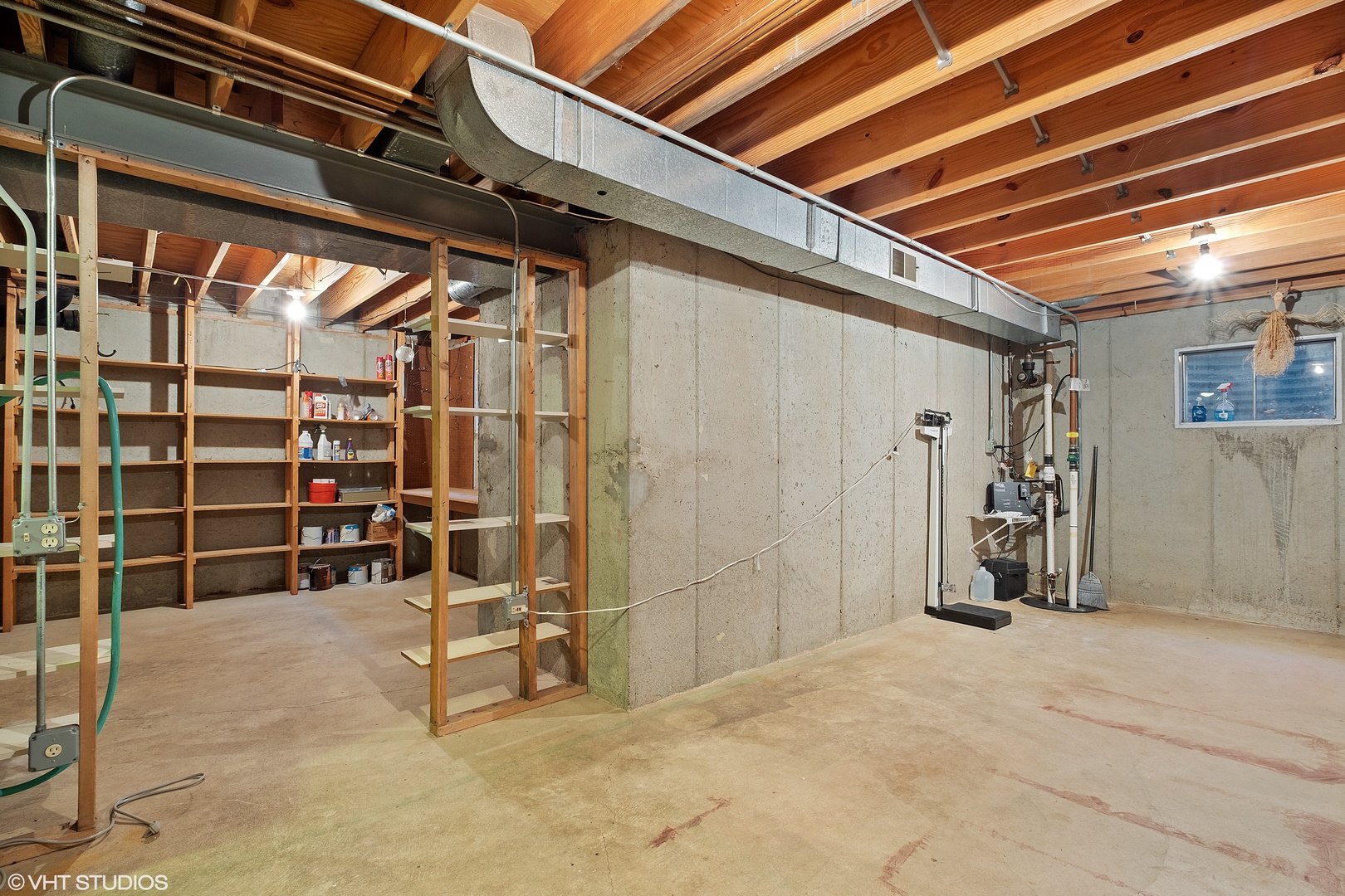 3833 Mission Hills Road, Unit 2B Northbrook, IL 60062 - Photo 19 of 24 a view of empty room with wooden walls
