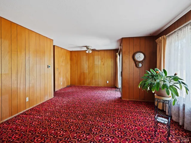 a very nice looking room with a large window