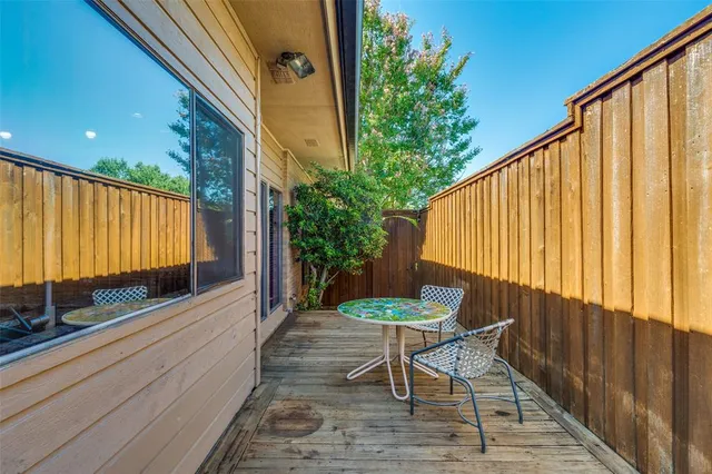 a outdoor space with chairs