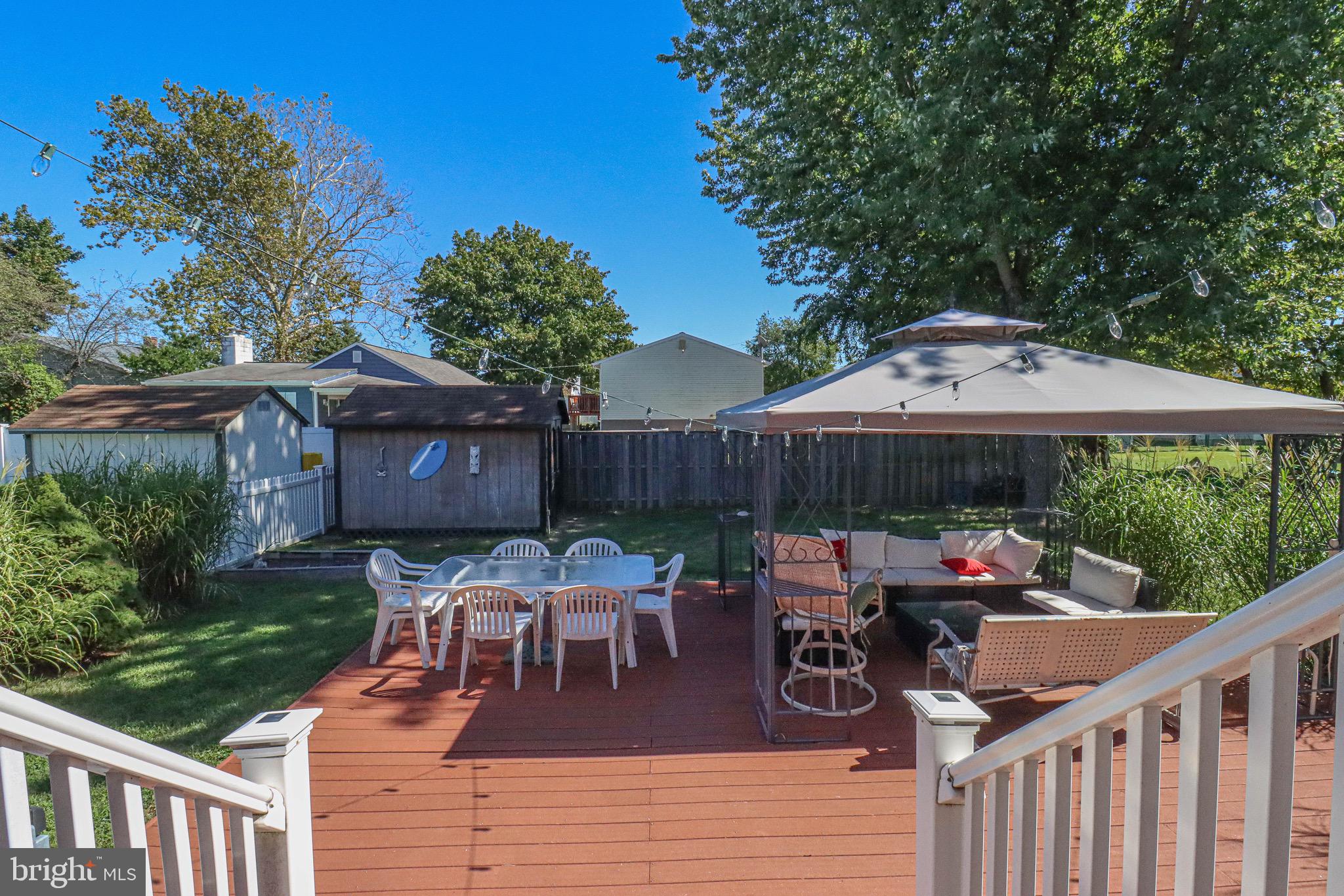 159 Meadow Road Pasadena, MD 21122 - Photo 38 of 56 View of Backyard from Back Porch
