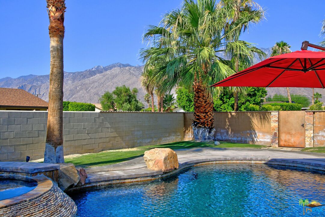 2288 North Deborah Road Palm Springs, CA 92262 - Photo 20 of 33 swimming pool view with a seating space