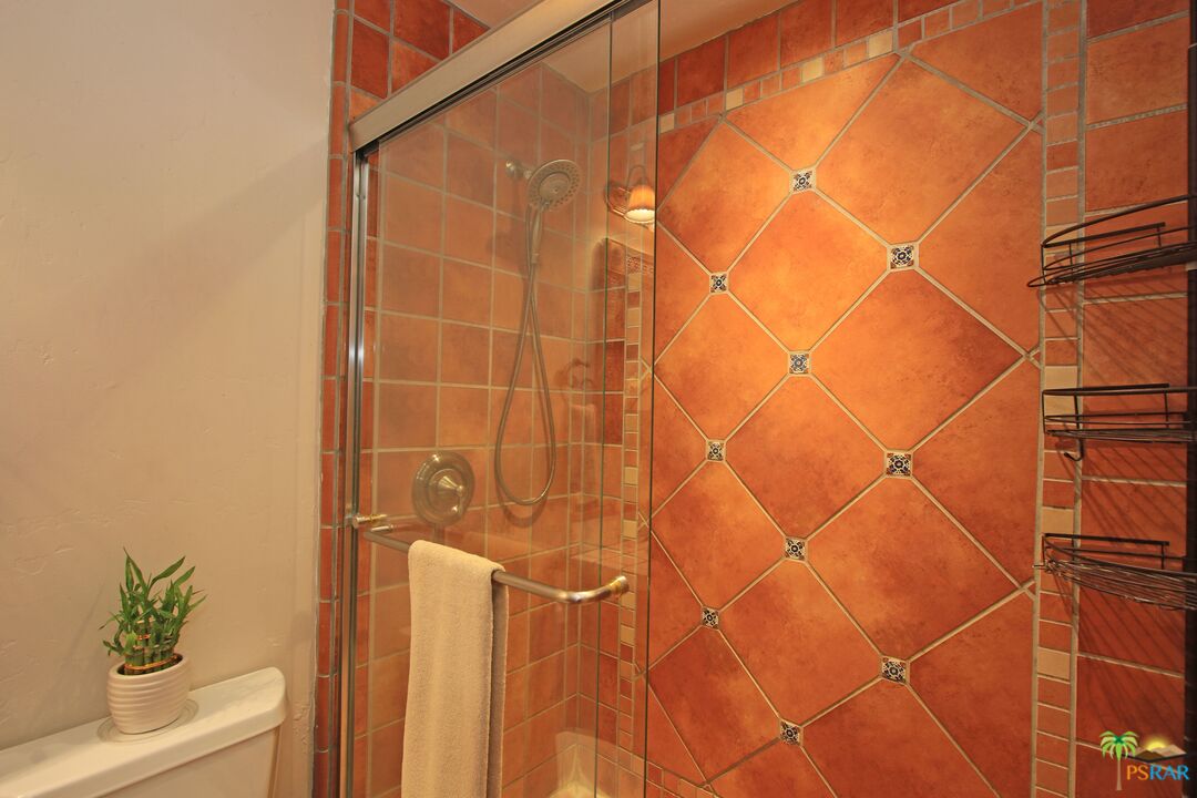2288 North Deborah Road Palm Springs, CA 92262 - Photo 30 of 33 a bathroom with a shower