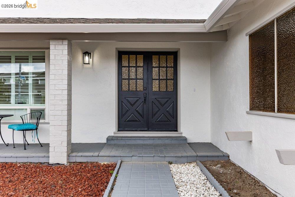 1298 Ribbon Street Foster City, CA 94404 - Photo 12 of 86 Double entry doors with patterned glass inserts