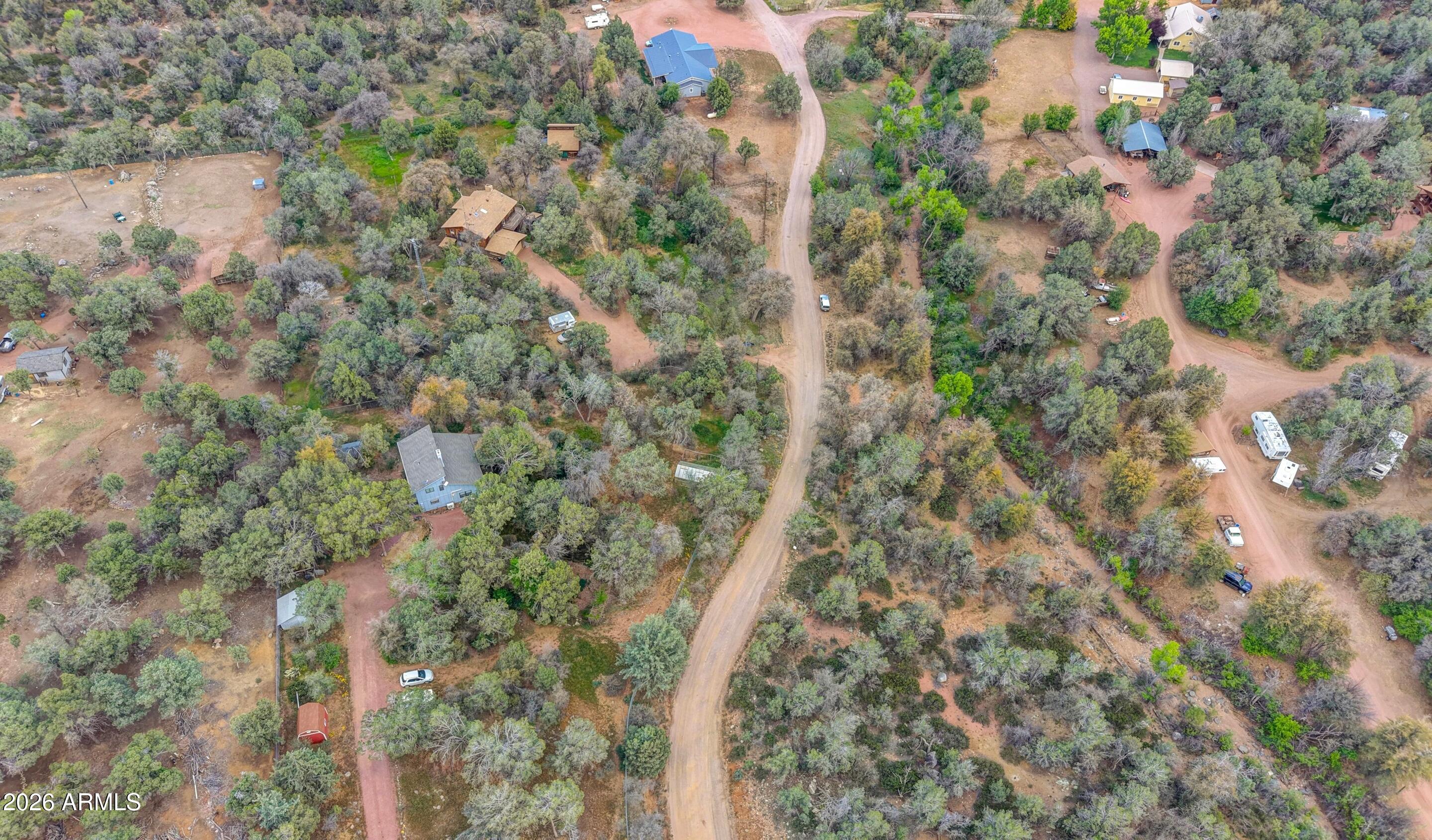 8135 West Gibson Ranch Road Payson, AZ 85541 - Photo 35 of 43 a view of a forest with a tree