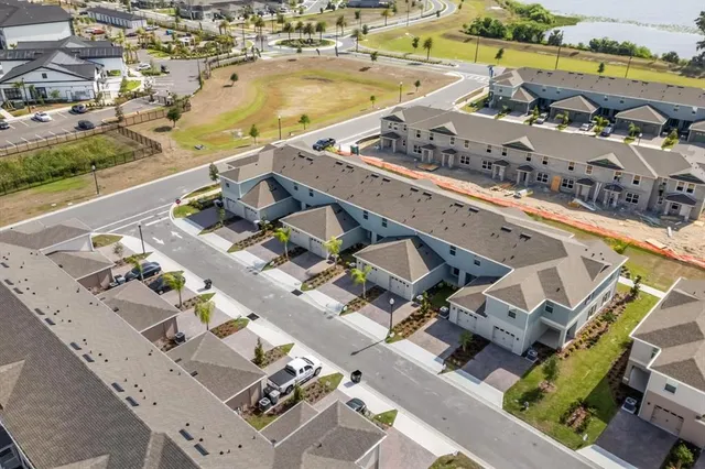 a city view with lake view