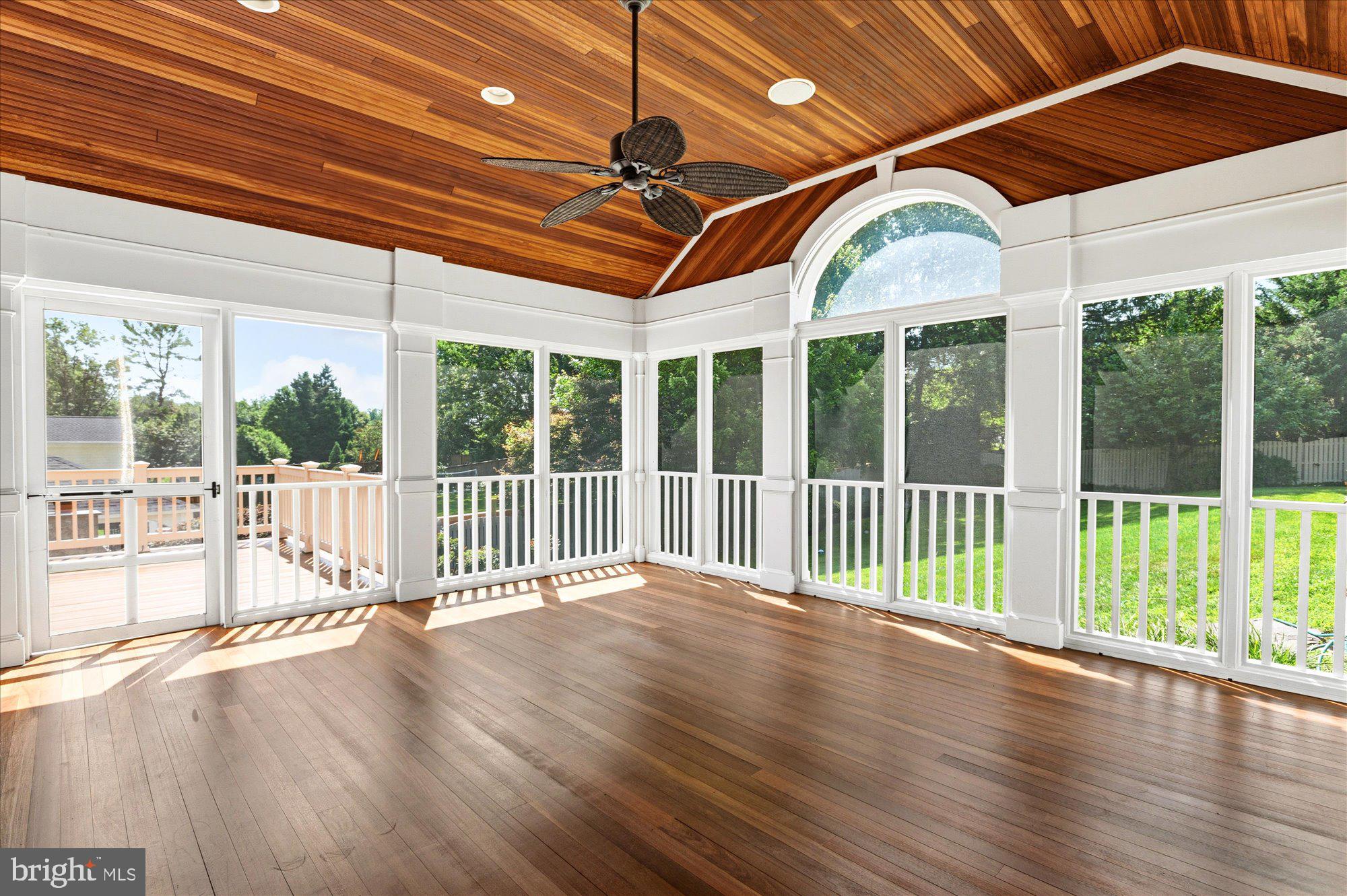 10019 Kendale Road Potomac, MD 20854 - Photo 25 of 64 Wonderful screened in porch off kitchen.