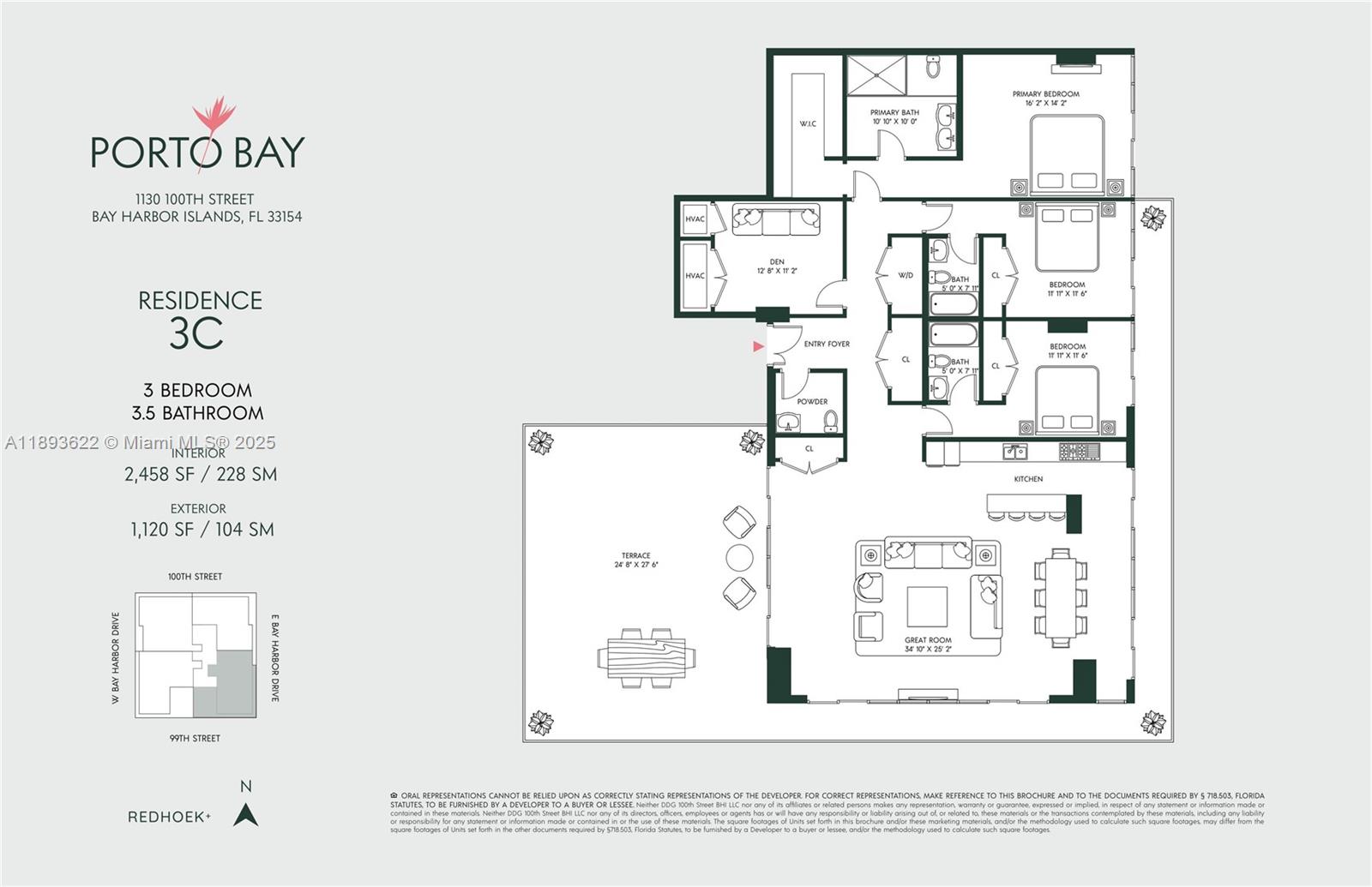 1130 100th Street, Unit 3C Bay Harbor Islands, FL 33154 - Photo 3 of 12 unknown