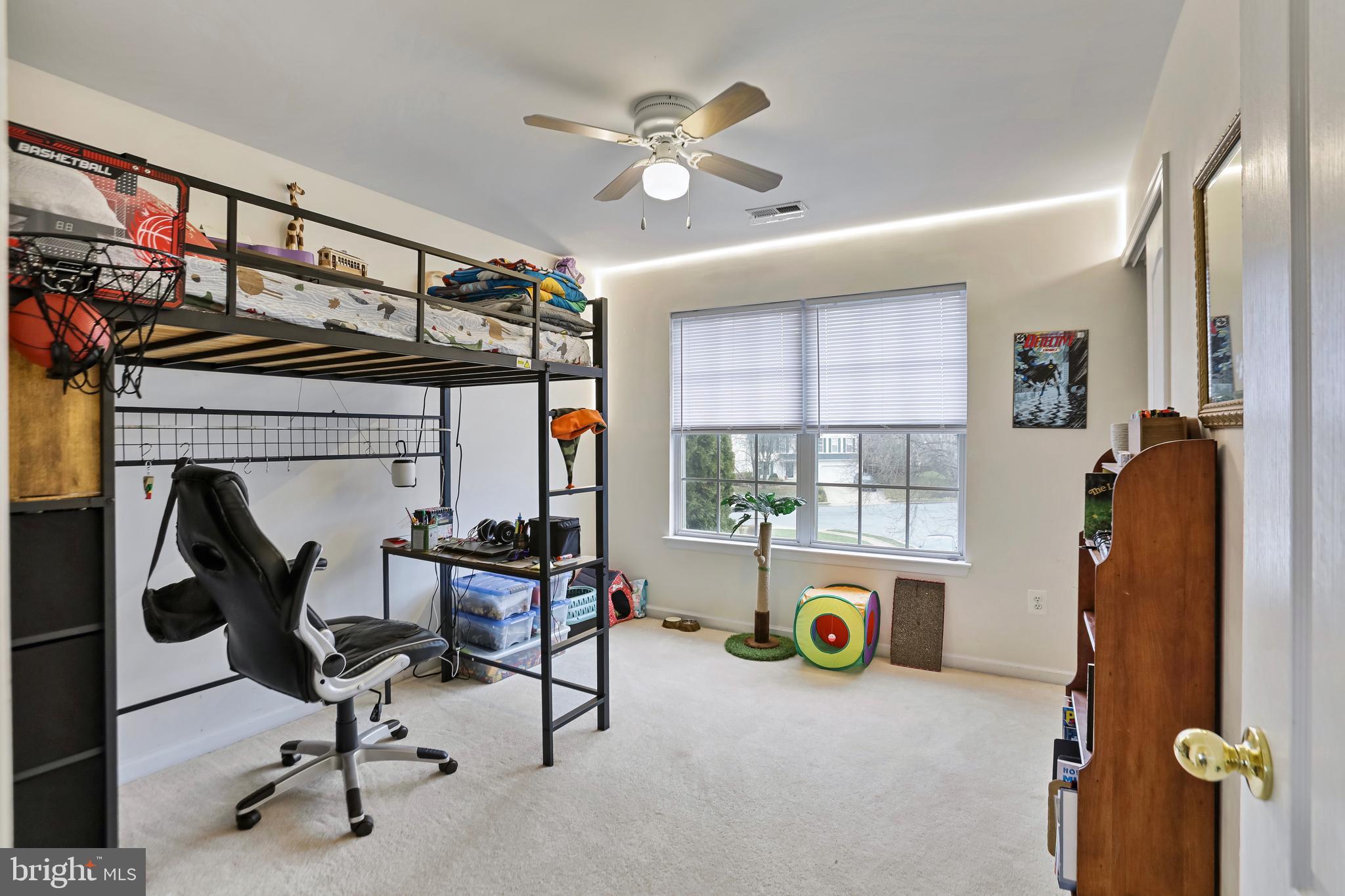 97 Webb Court Frederick, MD 21702 - Photo 26 of 34 a view of a workspace with furniture and a window