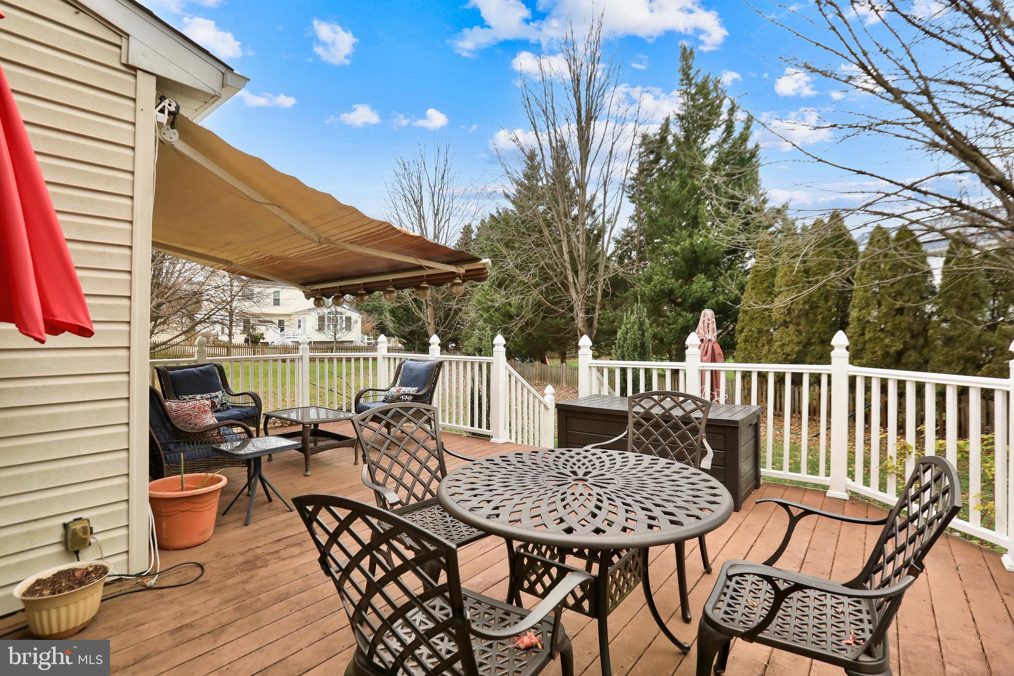 97 Webb Court Frederick, MD 21702 - Photo 30 of 34 a view of a patio on the deck