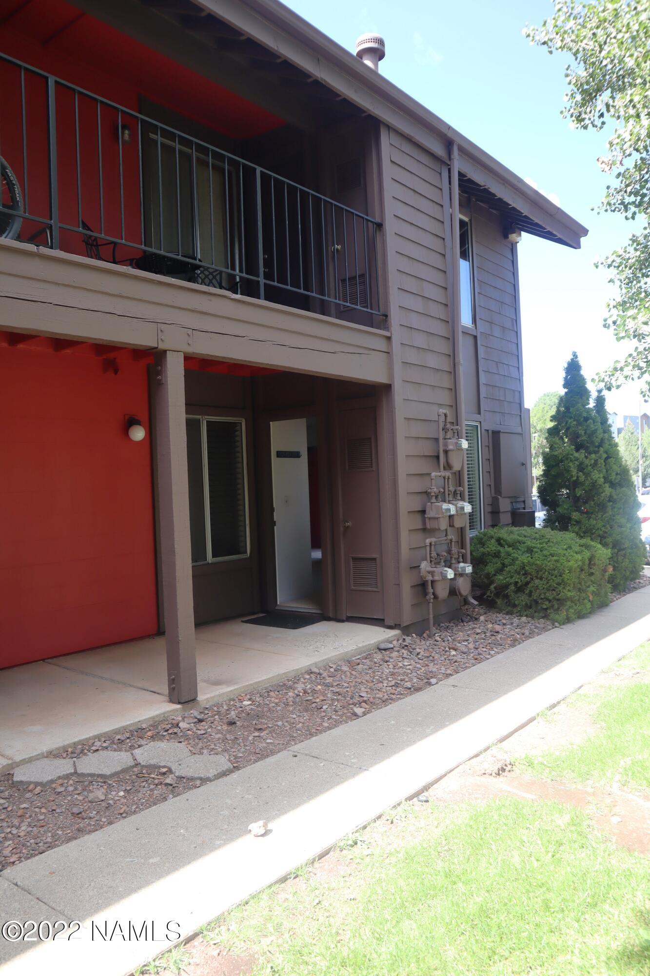 1200 South Riordan Ranch Street, Unit 79 Flagstaff, AZ 86001 - Photo 18 of 23 Patio/Rear Entrance