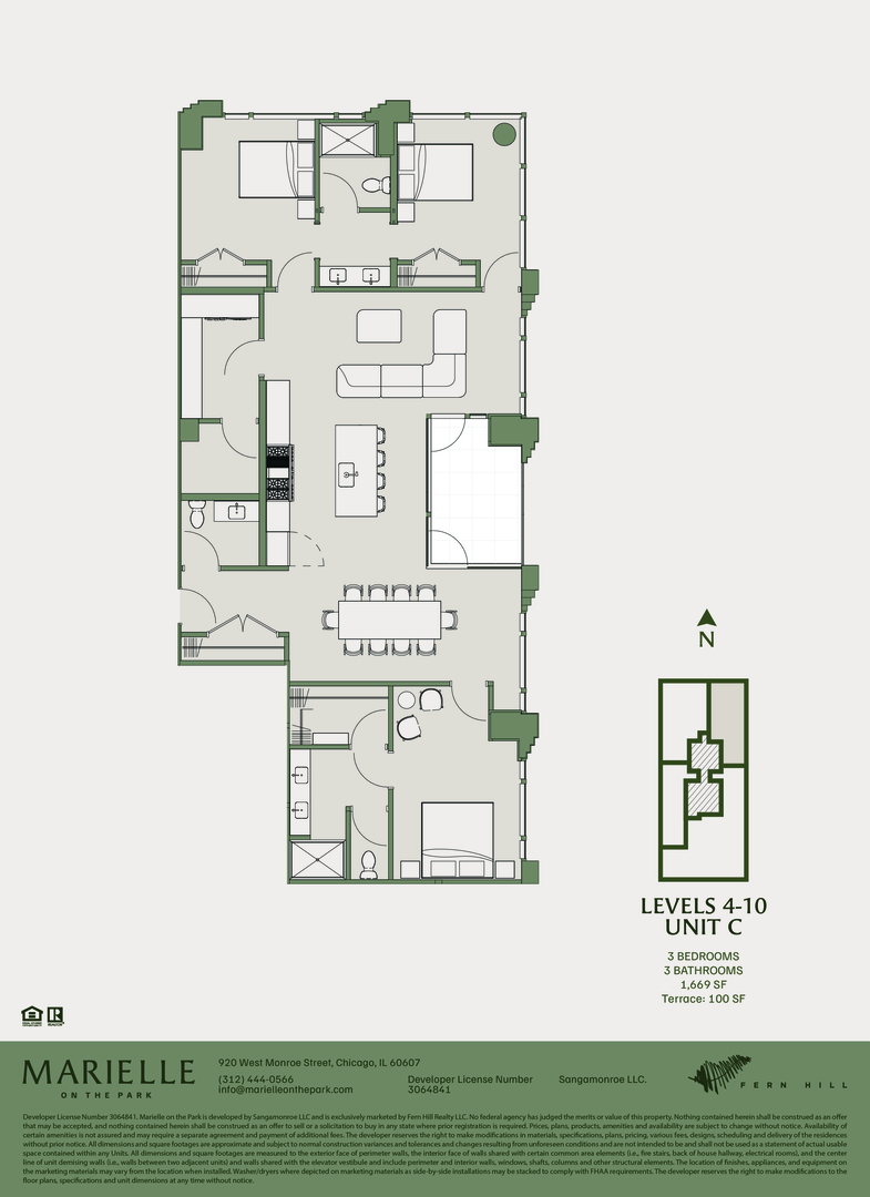 920 West Monroe Street, Unit 502 Chicago, IL 60607 - Photo 11 of 11 Gallery Image 11