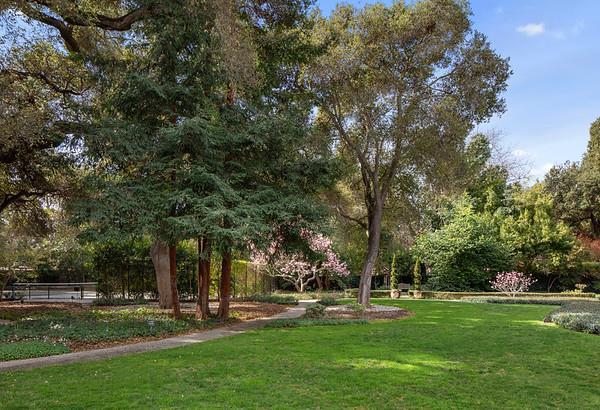 191 Britton Avenue Atherton, CA 94027 - Photo 5 of 23 a garden view with a sitting space