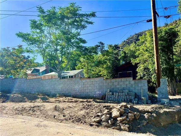 front view of a house with a tree