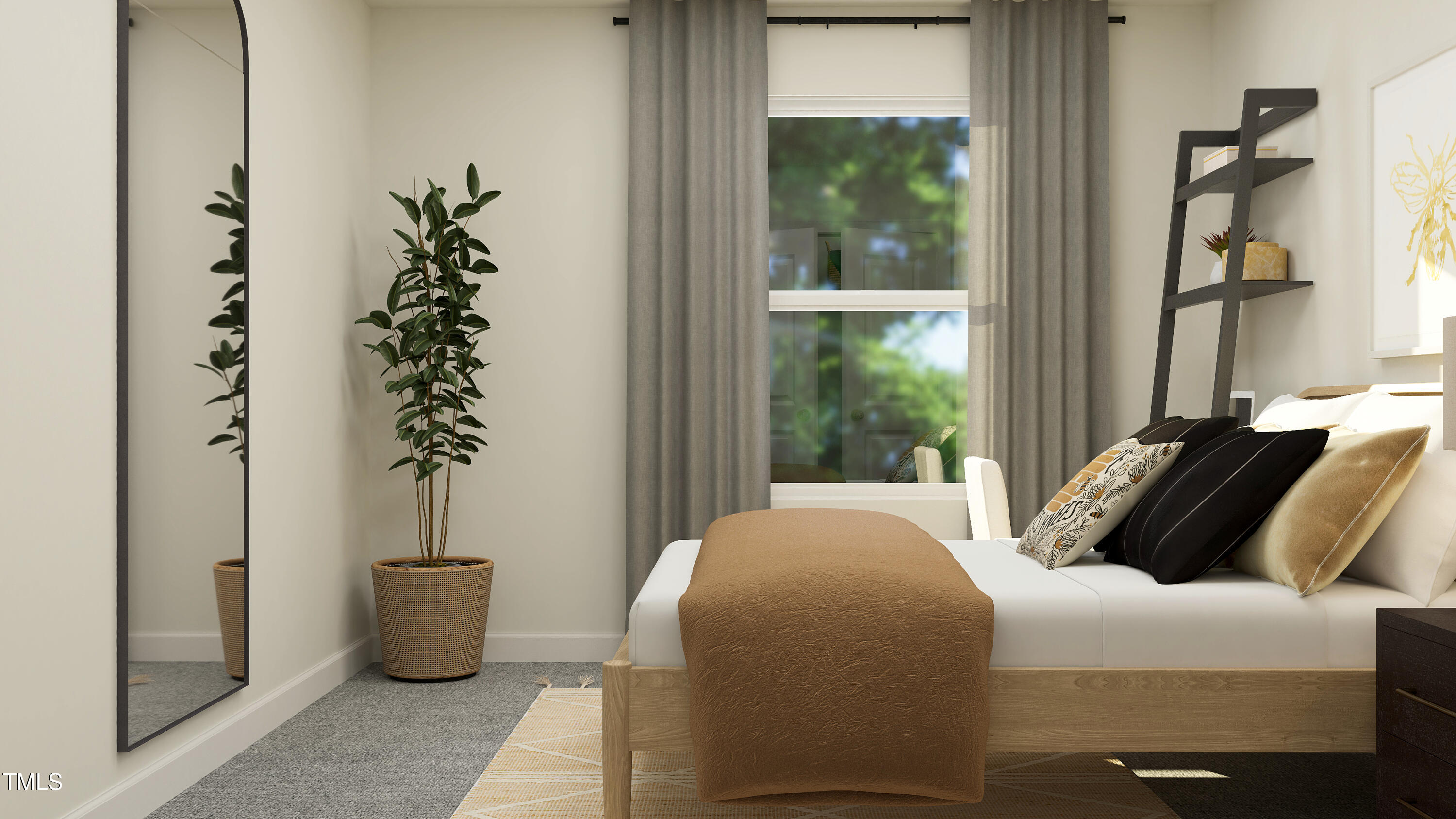 2950 Hickory Fld Drive Raleigh, NC 27616 - Photo 2 of 19 a bedroom with a bed and a window