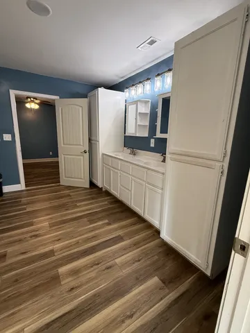 a view of wooden floor