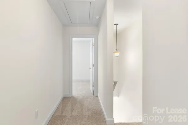a view of a bathroom with shower
