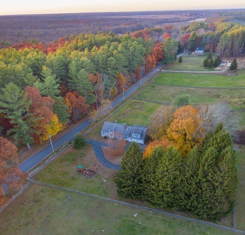 151 Fuller Street Middleboro, MA 02346 - Photo 20 of 24 an aerial view of a house with a yard