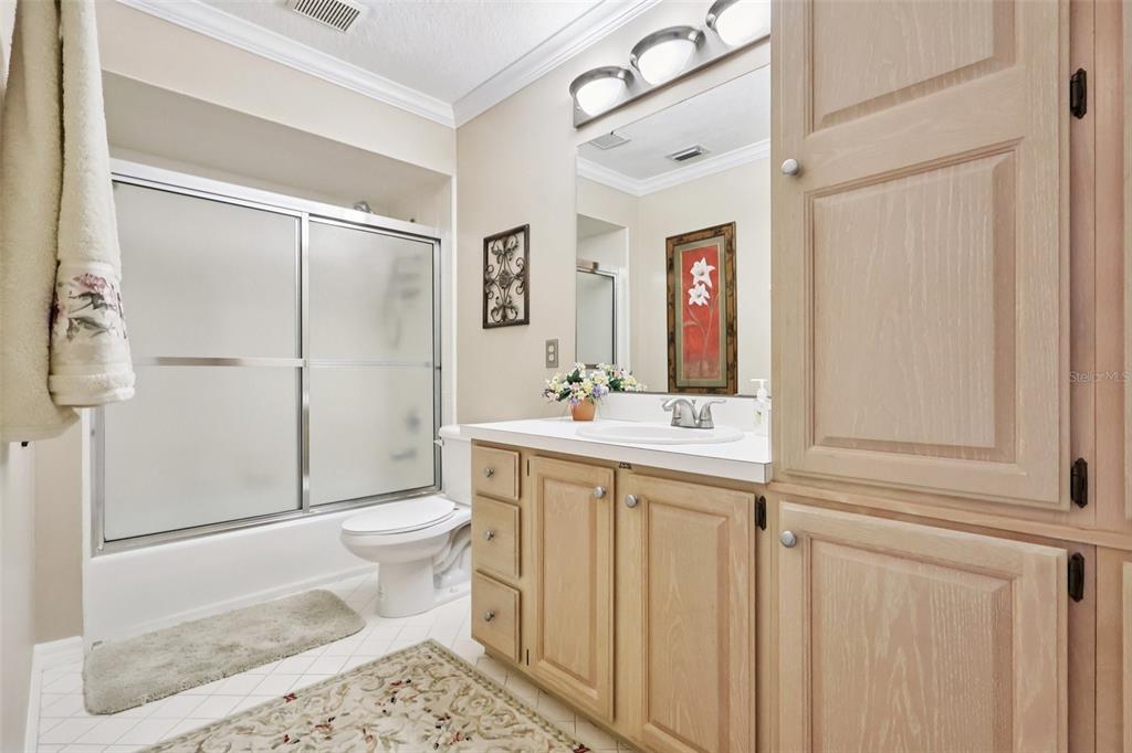 116 Baytree Boulevard Tavares, FL 32778 - Photo 24 of 47 a bathroom with a sink a toilet and shower