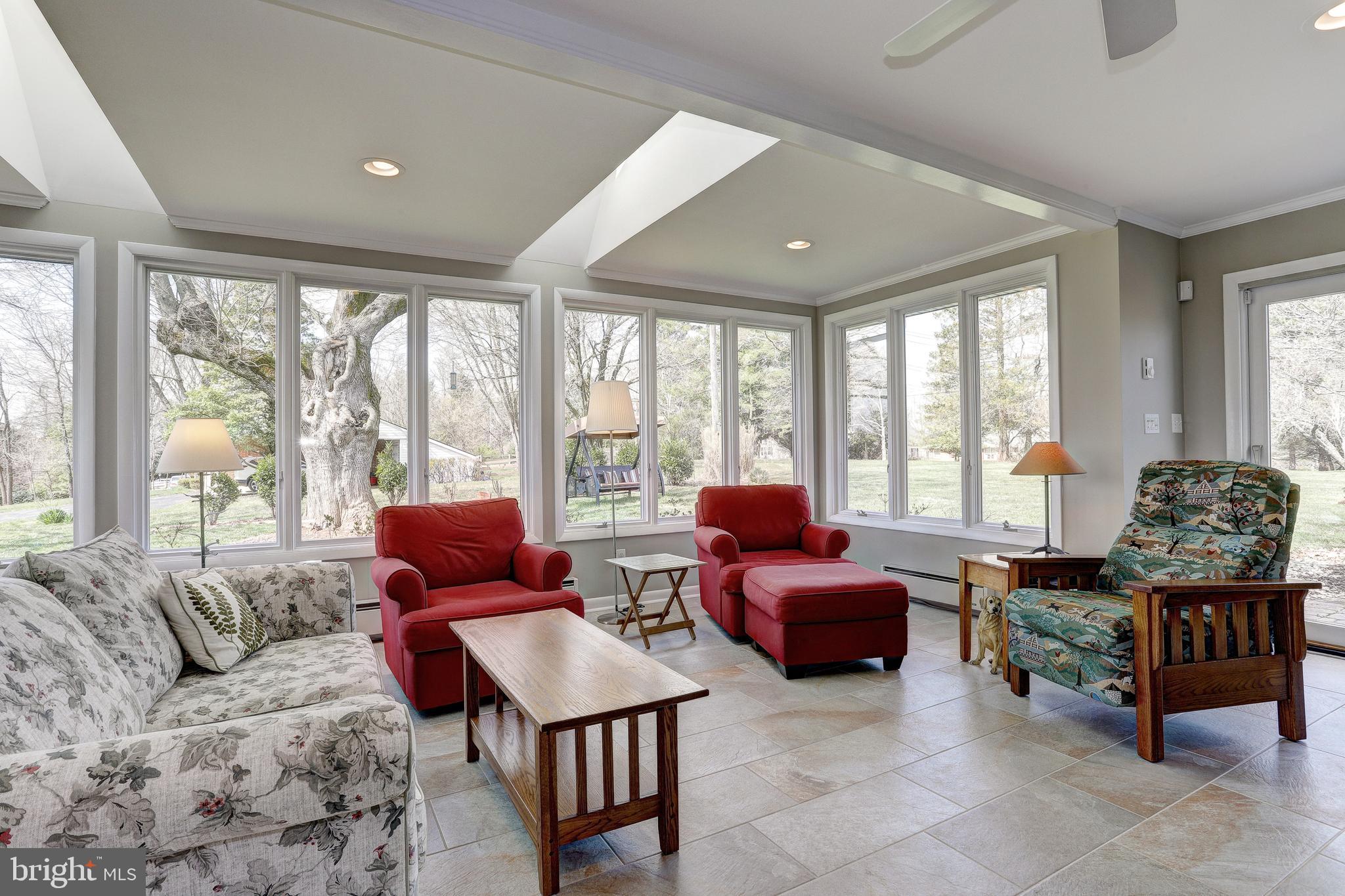 4606 Langshire Road Baldwin, MD 21013 - Photo 5 of 34 Family/Sunroom w/ porcelain floor & large windows