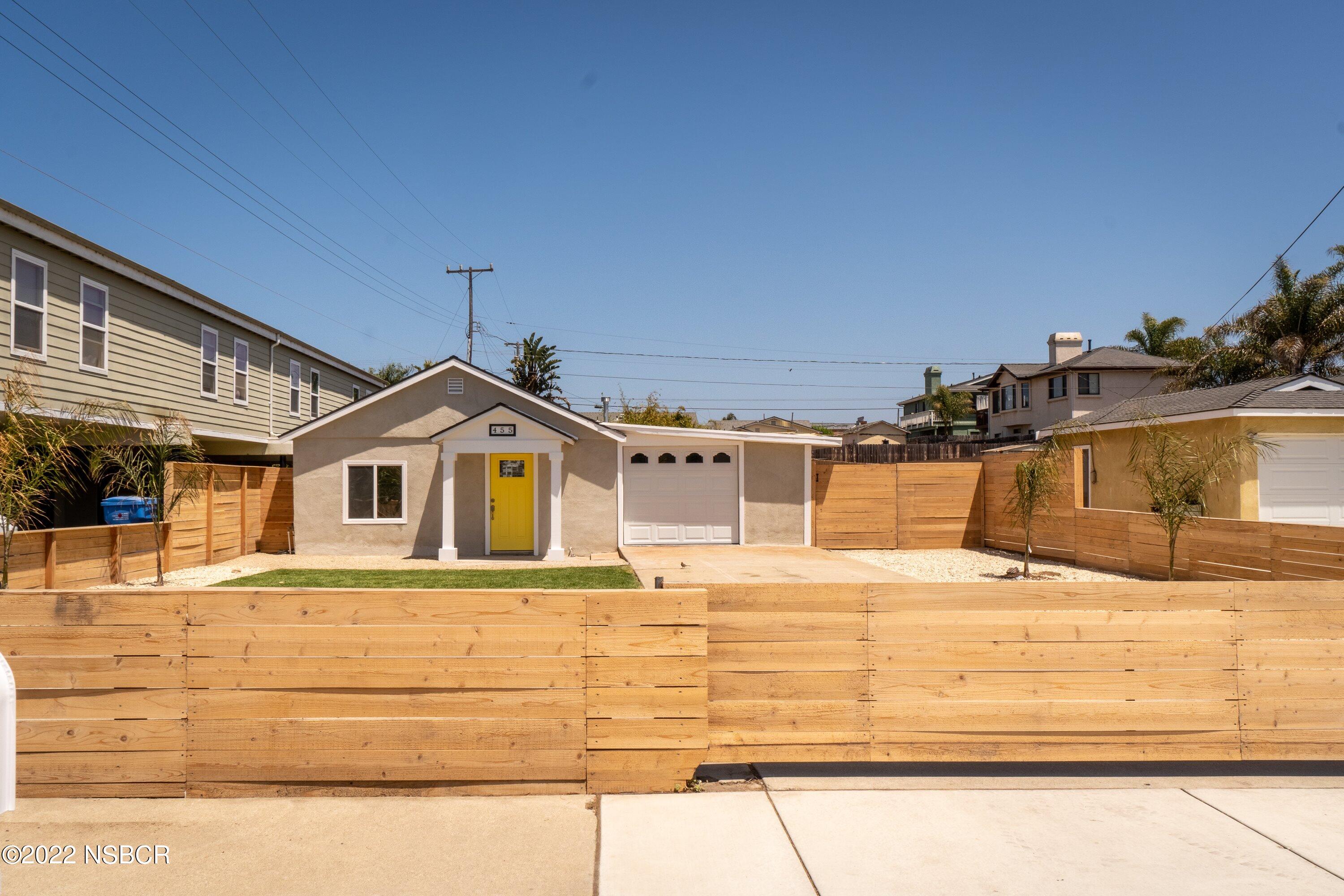 455 Longbranch Avenue Grover Beach, CA 93433 - Photo 2 of 23 a view of a house with a outdoor space