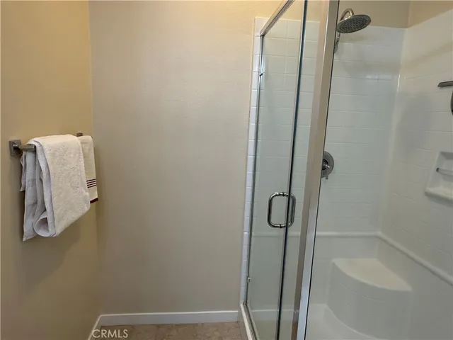 a close view of closet