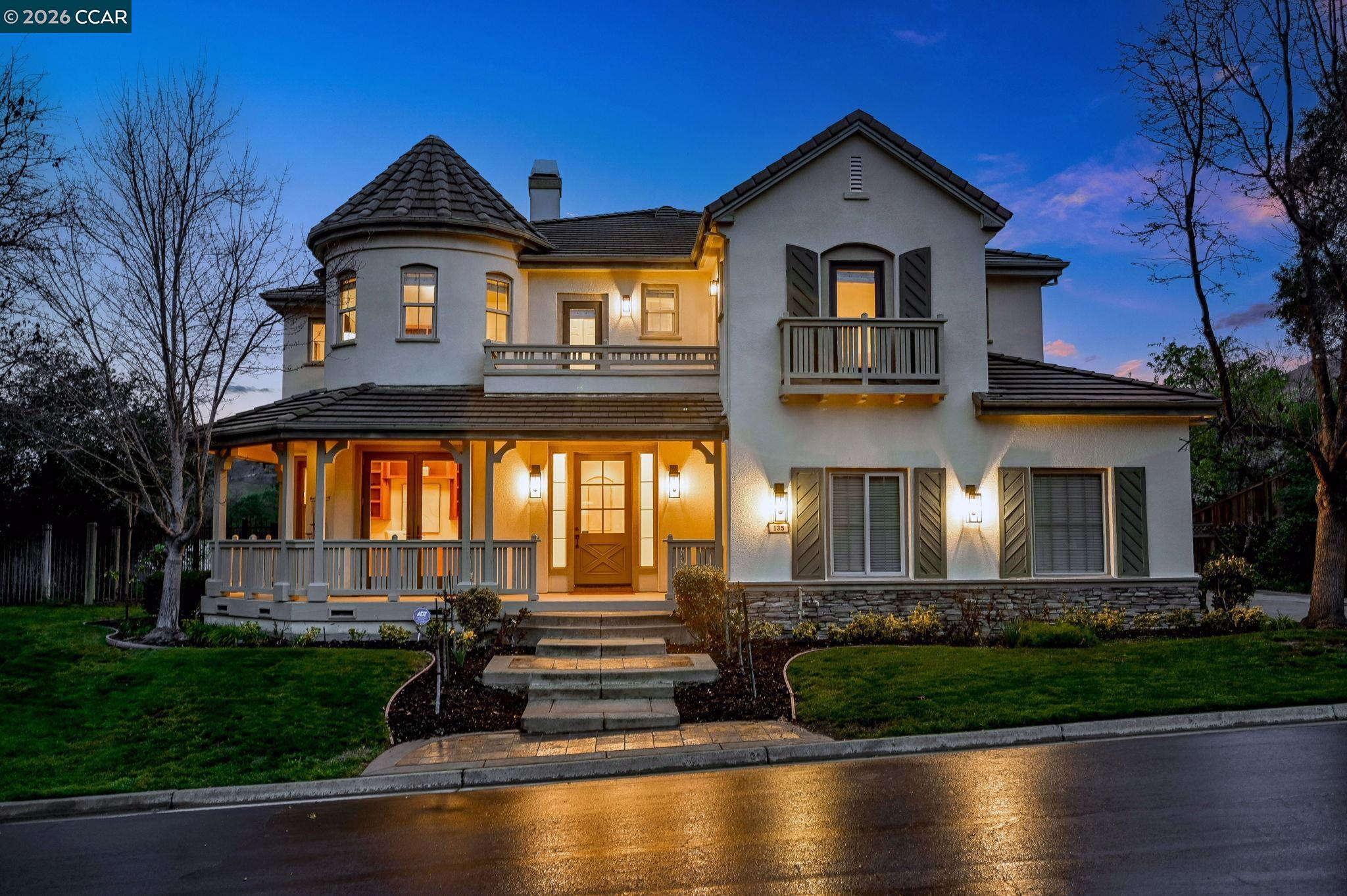 135 Diablo Ranch Court Danville, CA 94506 - Photo 1 of 60 a front view of a house with yard and green space