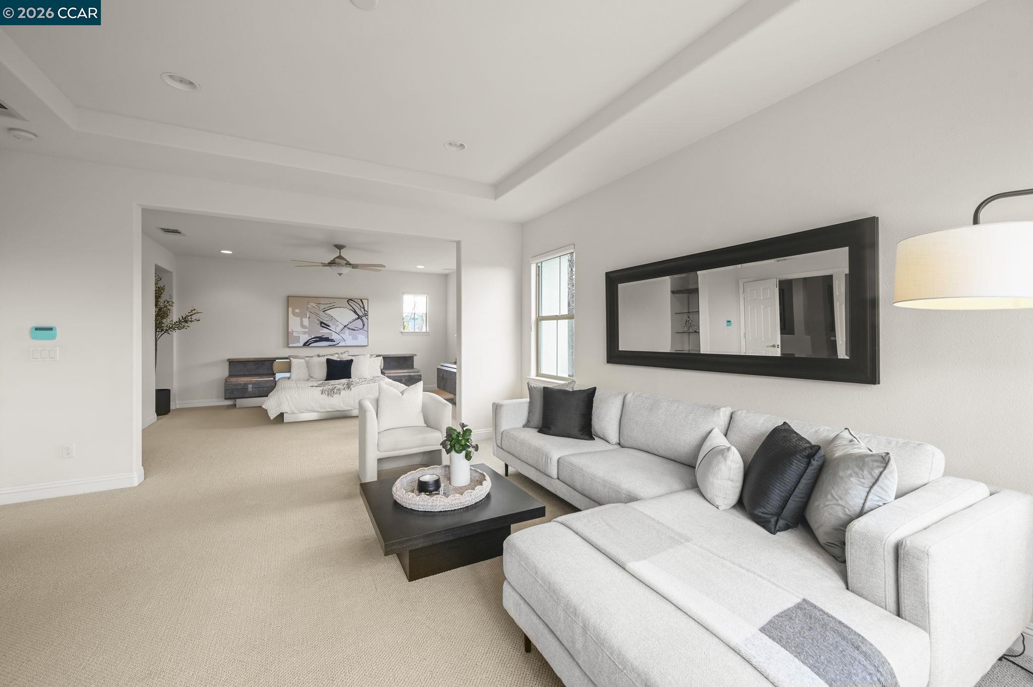 135 Diablo Ranch Court Danville, CA 94506 - Photo 33 of 60 a living room with furniture and a large window