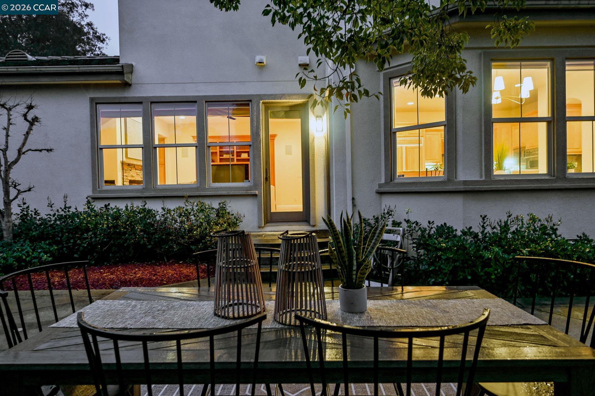 135 Diablo Ranch Court Danville, CA 94506 - Photo 35 of 60 a view of a dining room with furniture and window