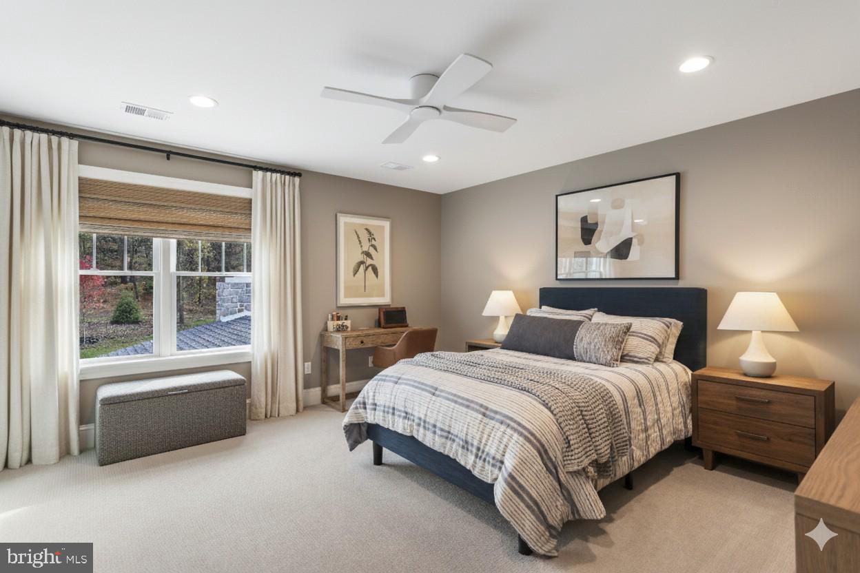 13167 Salem Church Road Hagerstown, MD 21740 - Photo 7 of 10 a spacious bedroom with a bed couch and window