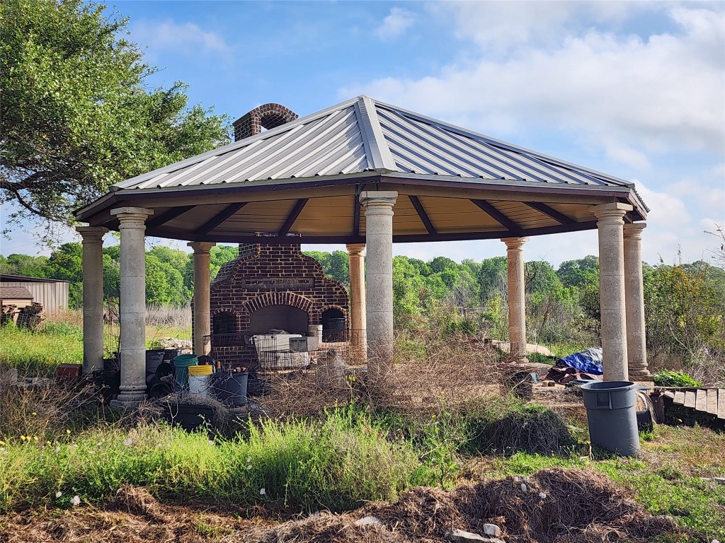 33640 Hannibal Road Fulshear, TX 77441 - Photo 7 of 14 Gazebo on the lake