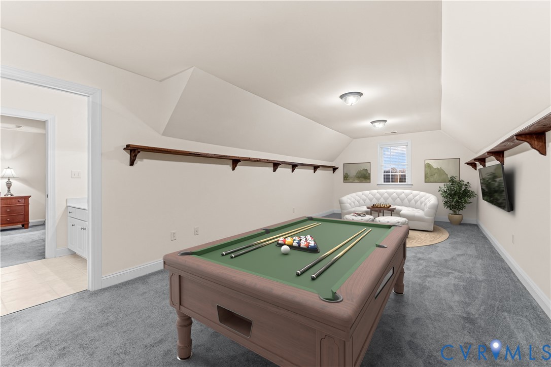 270 Petersburg Road Powhatan, VA 23139 - Photo 54 of 90 a room with furniture and a flat screen tv