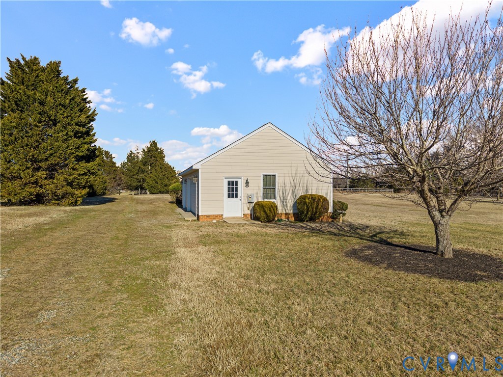 270 Petersburg Road Powhatan, VA 23139 - Photo 70 of 90 a view of a house with a yard