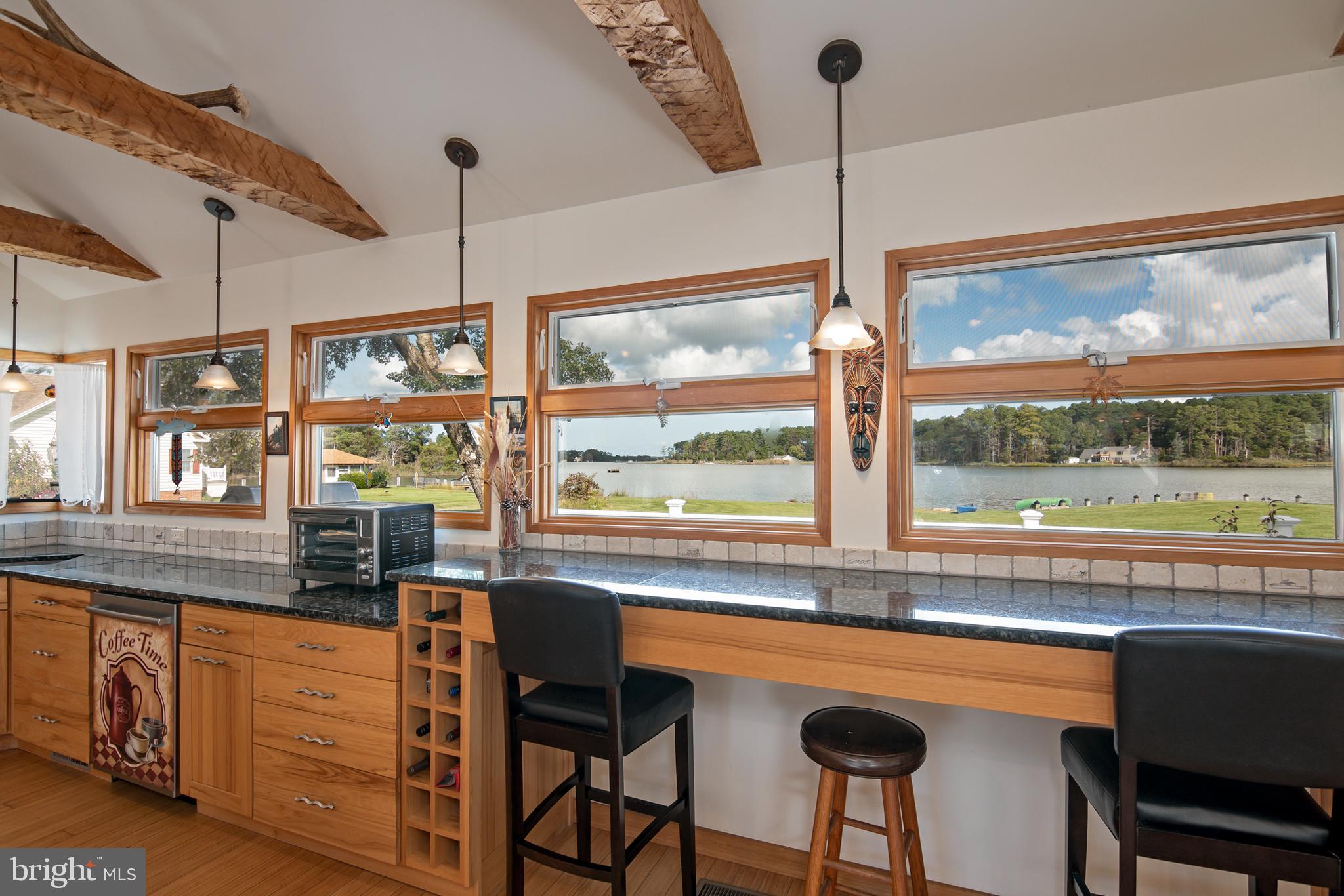 4711 Steamboat Road Woolford, MD 21677 - Photo 15 of 63 Beautiful Views from Kitchen Workspace