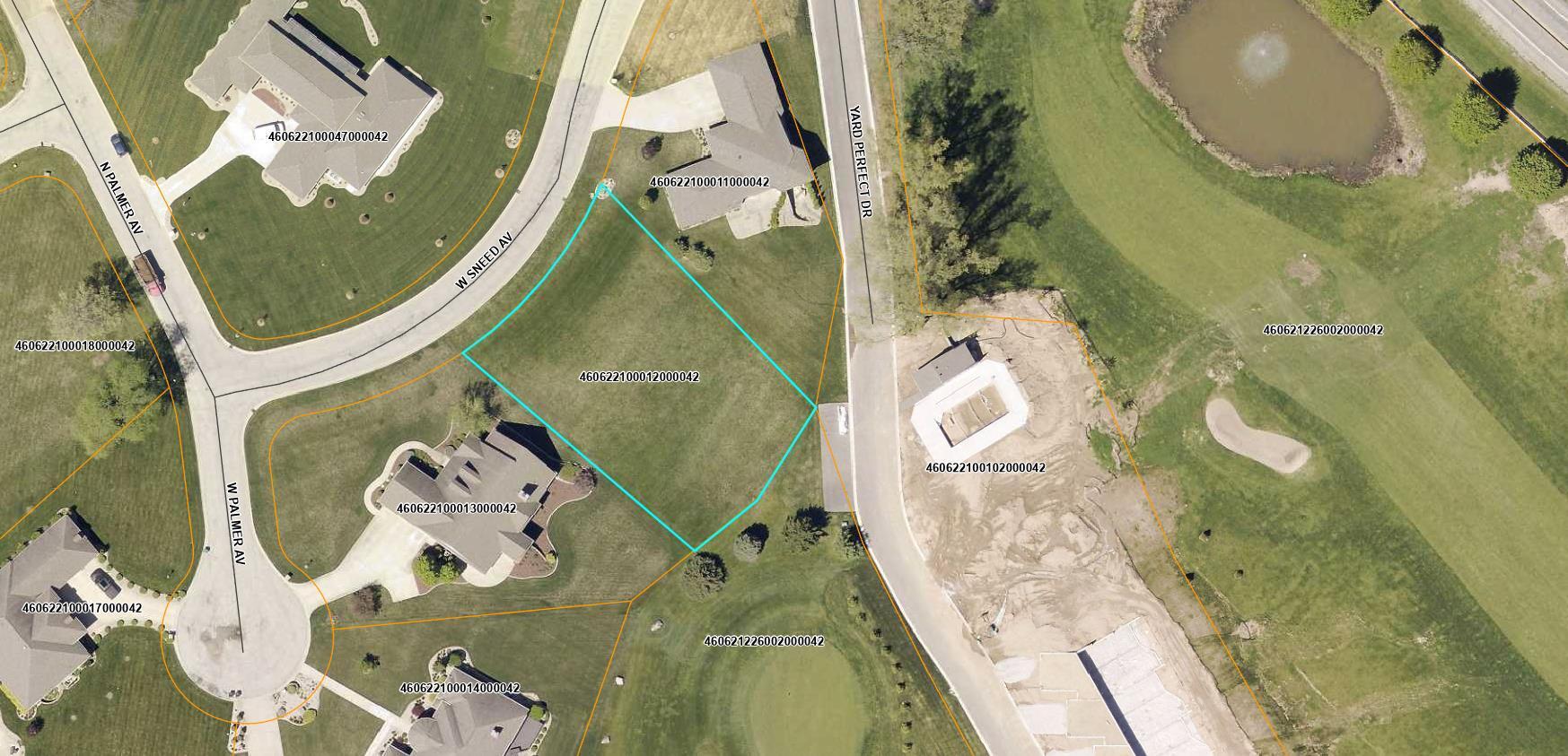 2520 Sneed Avenue La Porte, IN 46350 - Photo 3 of 4 an aerial view of a highlighted house