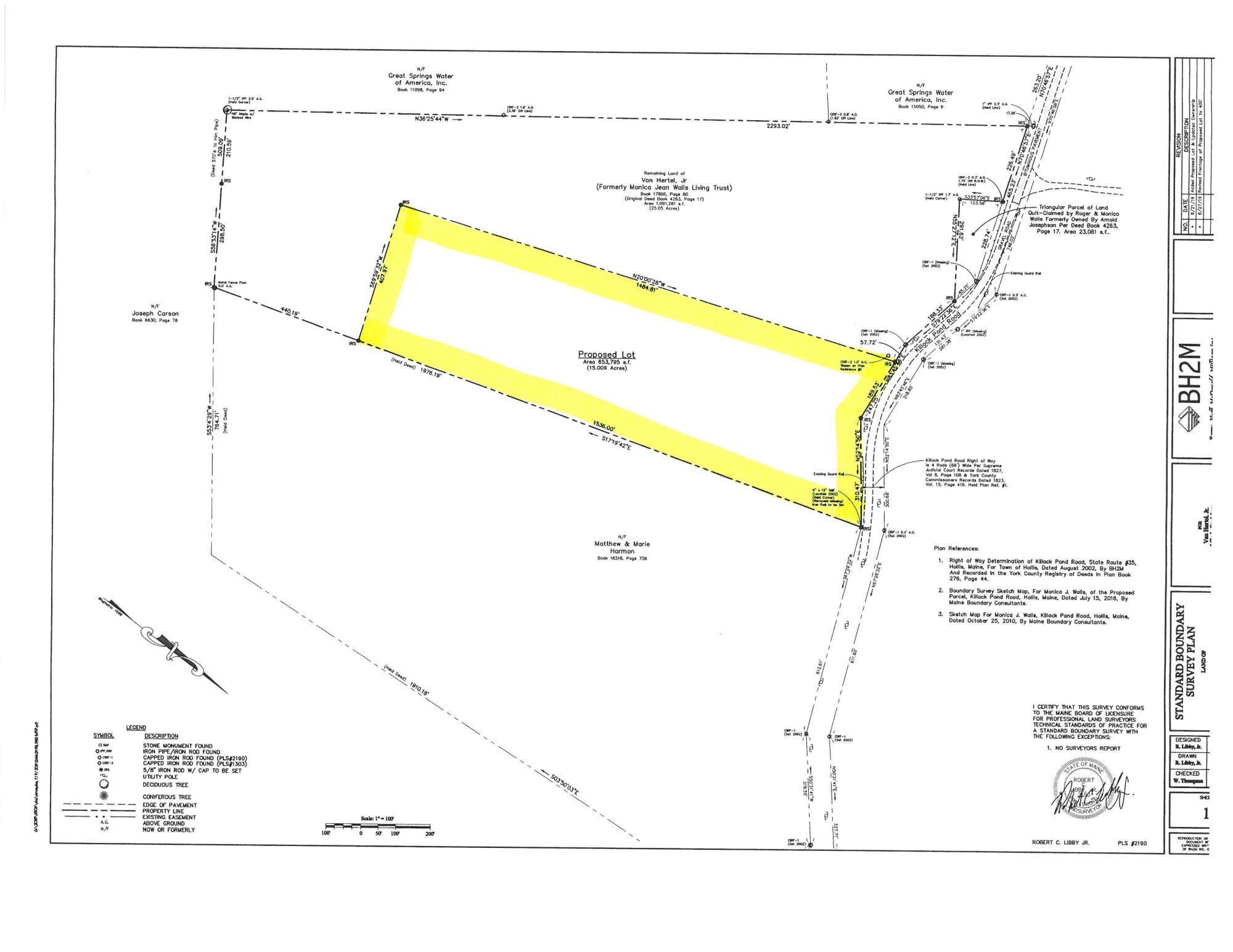 15-acres Killick Pond Road Hollis Center, ME 04042 - Photo 10 of 10 15acresKillockPond