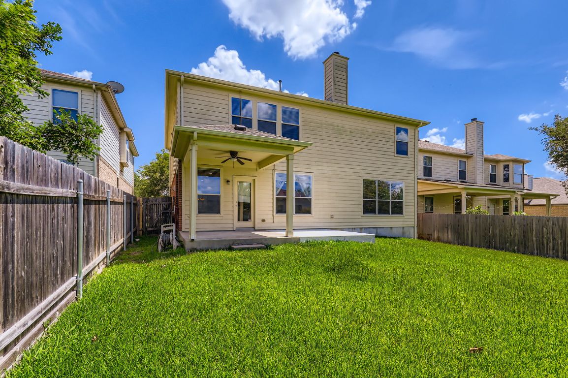 3423 Shiraz Loop Round Rock, TX 78665 - Photo 28 of 28 a view of a house with a yard and sitting area