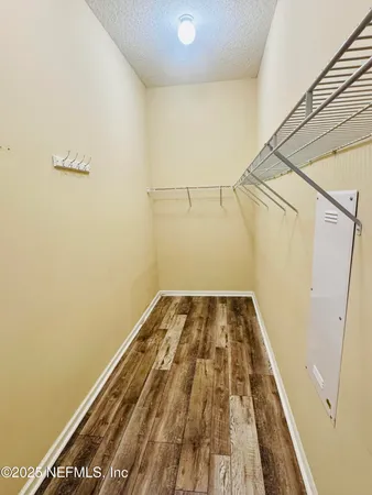 a view of wooden floor