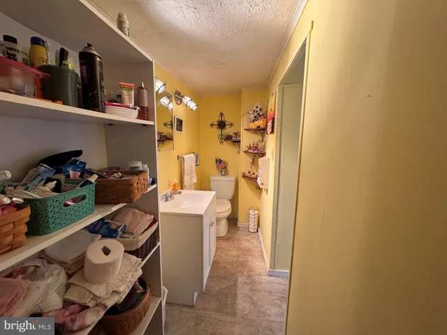 a room with storage and utility